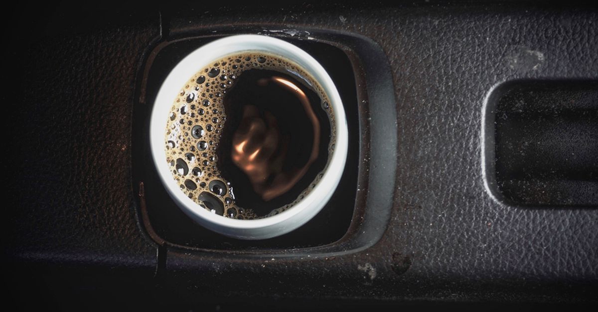 A dirty cup holder is a hotbed for germs