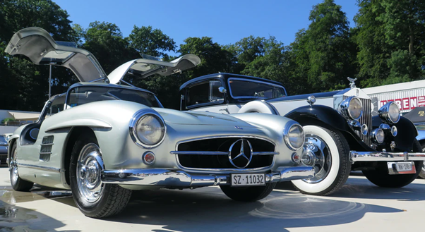 Number 3 - Mercedes-Benz 300SL Gullwing in 2013, Germany