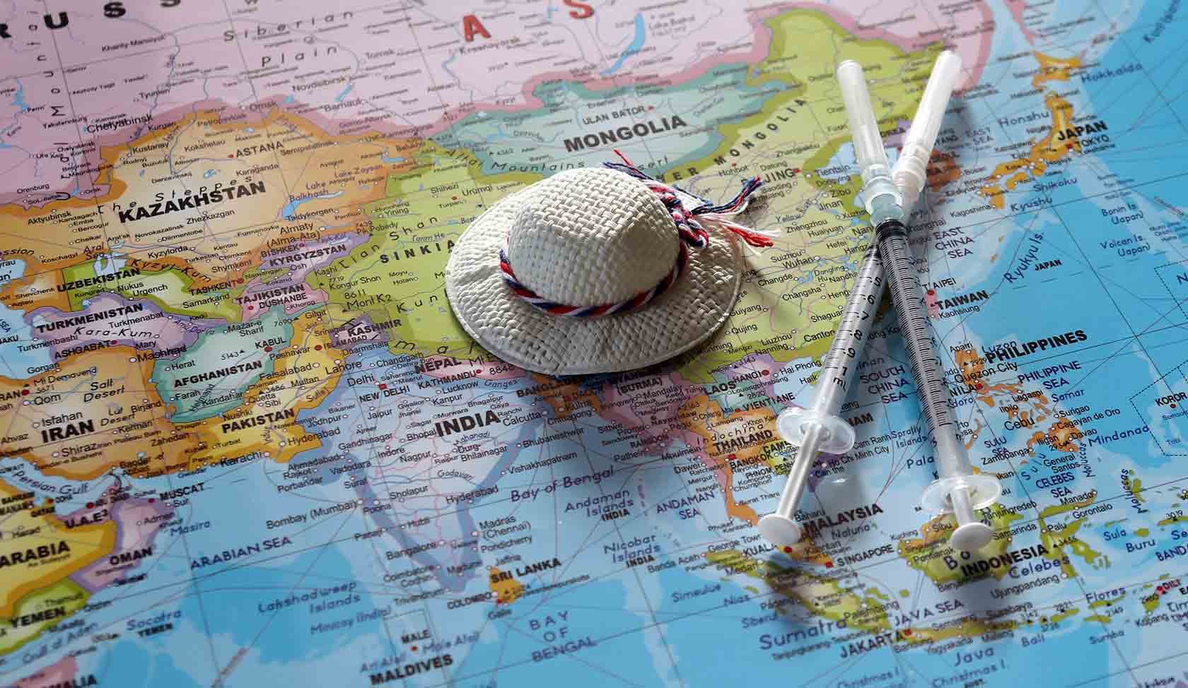 Travel vaccines, travel insurance and more. Southeast Asia.