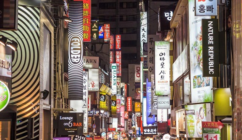 shopping korea
