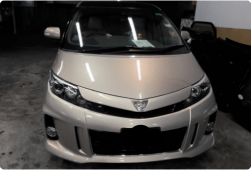 Front plate number