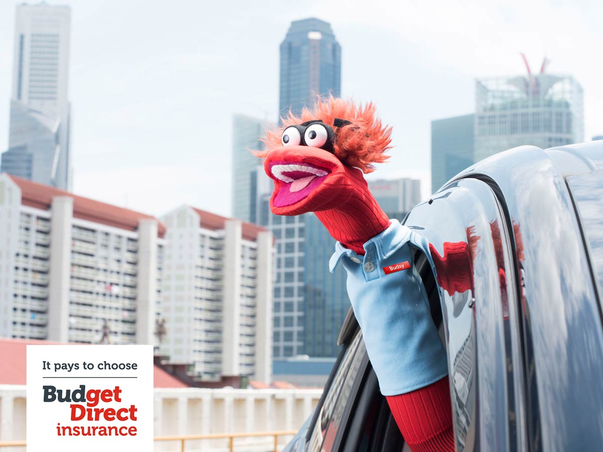 Budget Direct’s mascot, Budsy, is a hit among Singaporeans according to recent brand study